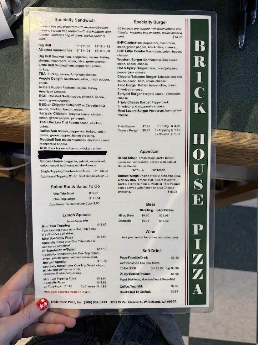 Brick House Pizza